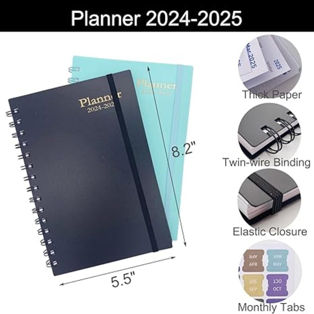 2024/25 Planner With Tabs/Stickers